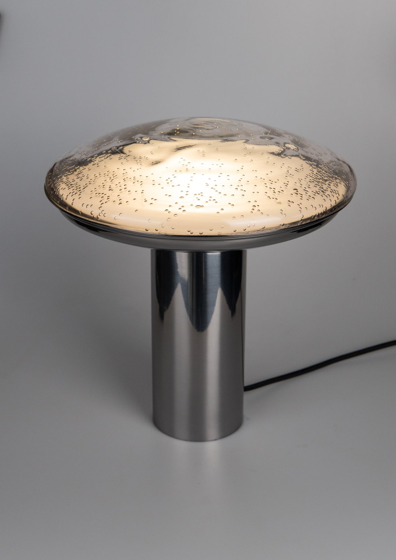 Retro-Futuristic Steel Table Lamp 45-23 Cbb-St AG