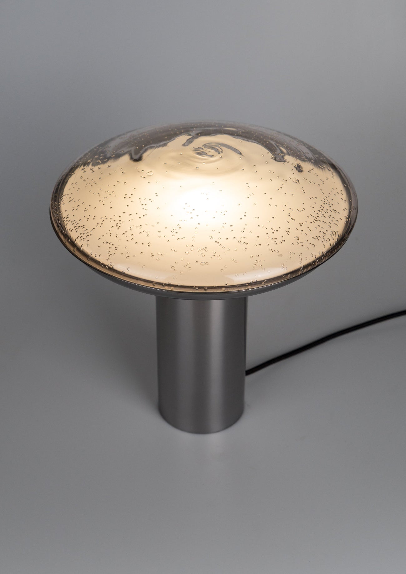 Retro-Futuristic Steel Table Lamp 45-23 Cbb-St AG