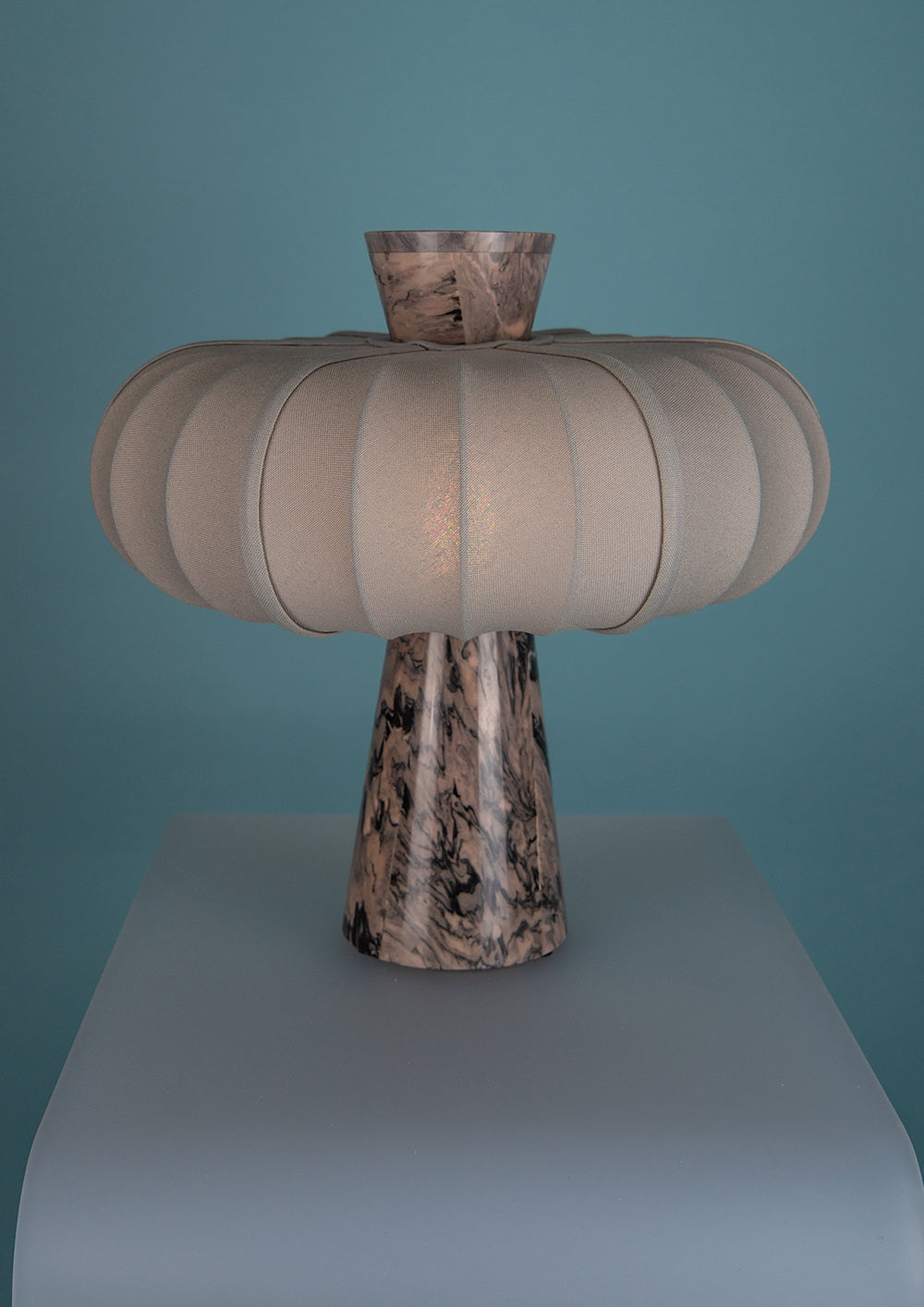 Andorra Table Lamp | Mild Ombre, Terrestrial Brown | Sample Piece