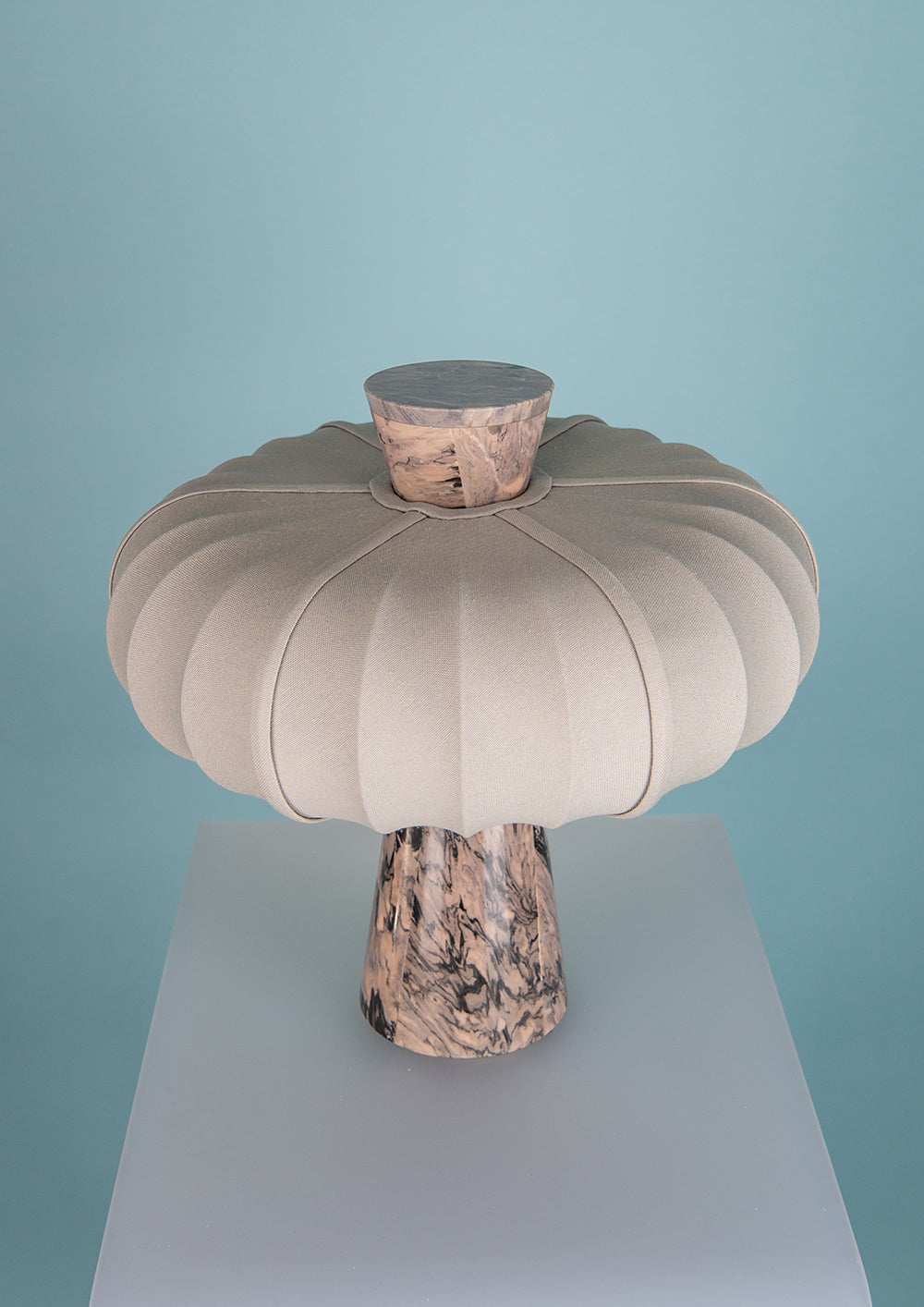 Andorra Table Lamp | Mild Ombre, Terrestrial Brown | Sample Piece